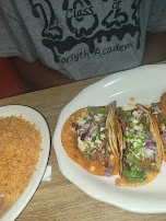 Carne Asada Taco with Rice and Beans